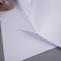 Papier double face auto-adhésif en rouleau ou en feuille Matériau de papier adhésif double face thermofusible PP