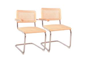 Chaise de salle à manger Offre Spéciale <span class=keywords><strong>Marcel</strong></span> Breuer Cesca Cadeiras Chaise en porte-à-faux en bois naturel <span class=keywords><strong>noir</strong></span> Fauteuil Chaises de restaurant - Product Image 5