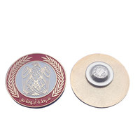 Broche magnétique classique au design du faucon des Émirats arabes unis, emblème de l'aigle national des Émirats arabes unis, badges, épingles