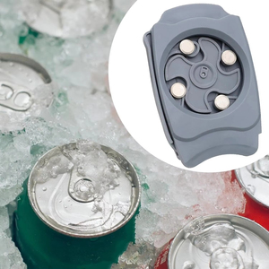 Abrelatas Manual de Plástico para Bebidas y Cortador, Abrebotellas Multifuncional y Removedor de Tapas - Product Image 1