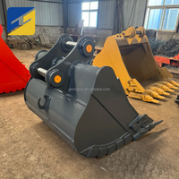 Bucket Excavator Dijual, Bucket Penggali Standar GP Heavy Duty 0.2-6.8 CBM, Aksesoris Excavator 1-50 Ton
