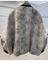 Superbe veste courte en jean color-block pour femme, nouveau style 2026, décontractée, ample et tendance