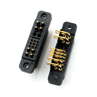 Conectores Magnéticos de Contacto de Cobre de 19 Pines, USB-C Macho a Hembra, Carga y Transferencia de Datos, Clasificación IP33, Carcasa de PBT