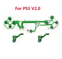 Circuit imprimé de remplacement pour boutons de manette PS5, film conducteur V1 V2 V3, pièces de réparation