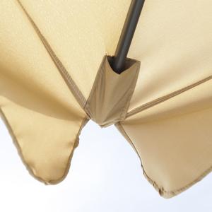 Usine directement grands Parasols réglable commercial extérieur jardin à volants <span class=keywords><strong>parasol</strong></span> rabat café parapluie - Product Image 6