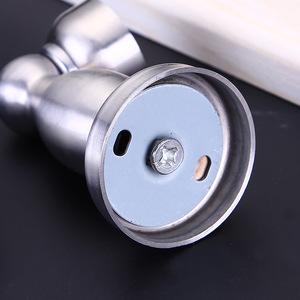 Butée de porte murale en acier inoxydable, support magnétique pour porte, design moderne pour la maison et le bureau, installation facile - Product Image 4