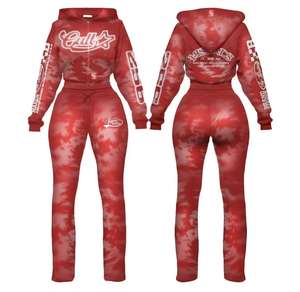 MICHI Bounce Full Striped Women's Vintage Sporty Lightweight Eco-Friendly Four-Way Stretch Sweat-Wicking Spandex/Nylon Tracksuit - Product Image 2