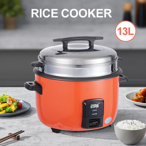 Winningstar Rice Cooker 1.3L Orange Color Electric Multi-Purpose <b>Drum</b> Shape Kitchen Appliance - Product Image 4