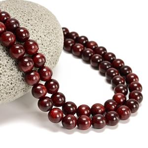 Factory Wholesale 6 8 10mm Round Wooden <strong>Loose</strong> <strong>Beads</strong> Strand Wenge Violet Blackwood <strong>Sandalwood</strong> <strong>Beads</strong> for Jewelry Making Wood <strong>Beads</strong> - Product Image 6