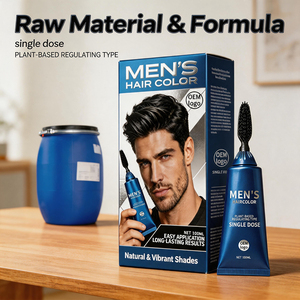 Colorante per <span class=keywords><strong>Capelli</strong></span> Puro Vegetale, Tinta Permanente Senza Ammoniaca <span class=keywords><strong>con</strong></span> Estratto di Henna e Indaco - Product Image 3
