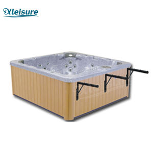 Accessoires de piscine extérieure faciles à installer Lève-rouleau de <span class=keywords><strong>couverture</strong></span> de <span class=keywords><strong>spa</strong></span> de natation avec 4 roues sur chaque <span class=keywords><strong>bras</strong></span> - Product Image 5