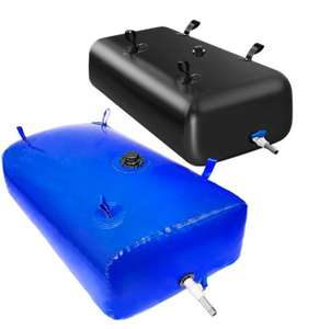 خزان مياه مرن قابل للطي ومحمول مطلي بمادة PVC، خزان تخزين مناسب للبيوت الزراعية المحمية مصنوع بتقنية النسيج المحبوك - Product Image 2