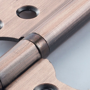 Charnière papillon en métal de haute qualité de 4 pouces pour meubles, charnière de porte encastrée à 2 roulements à billes, charnière de fenêtre durable - Product Image 2