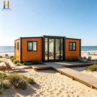 Maisonnette moderne extensible de 20, 30 ou 40 pieds avec design intelligent et espace de vie mobile
