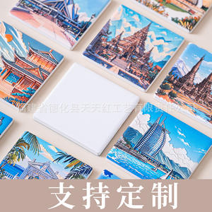 Imanes de Cerámica para Refrigerador con Diseño de Mandala, 6x6cm, Relieve, Set de Regalo de Recuerdo Turístico, Decoración Cultural - Product Image 5