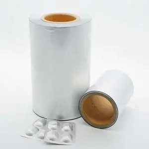 फैक्टरी आउटलेट एल्यूमीनियम ठंड बनाने ब्लिस्टर पन्नी दवा ब्लिस्टर पैकेजिंग के लिए गोलियाँ गोलियाँ कैप्सूल