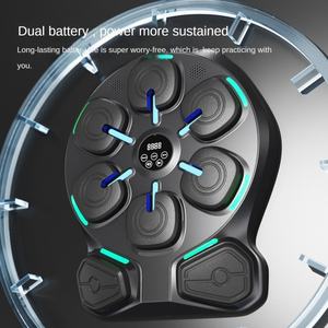 Machine d'entraînement de boxe à domicile One <span class=keywords><strong>Punch</strong></span>, en matériau PU, électronique, intelligente, à fixation murale, avec musique - Product Image 2