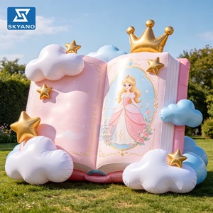 Libros Inflables de Cuentos de Princesas con Patrones de Impresión Personalizables para Decoración Publicitaria de Eventos Escolares - Product Image 5