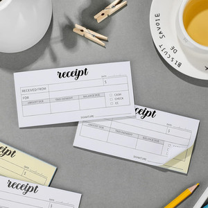 Carnet <span class=keywords><strong>de</strong></span> reçus autocopiants personnalisés en gros, lot <span class=keywords><strong>de</strong></span> 2 carnets <span class=keywords><strong>de</strong></span> reçus <span class=keywords><strong>de</strong></span> <span class=keywords><strong>paiement</strong></span> en papier offset pour les enregistrements financiers des commerces - Product Image 2