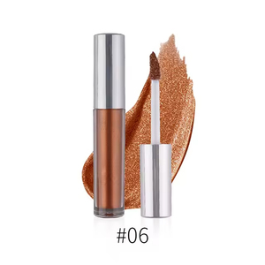 Ombretto Liquido Glitterato <span class=keywords><strong>Rosso</strong></span> Luminoso a Marchio Privato, Pigmento Cremoso Impermeabile, Idratante, Cruelty Free, Lunga Durata - Product Image 6