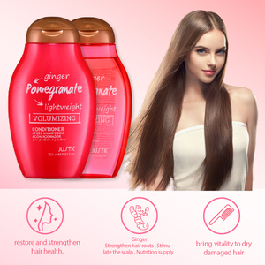 Fabricant de parfum shampooing pour la tête et les épaules pour cheveux fins gras hydratant brillant shampooing et après-shampooing au gingembre bio - Product Image 5