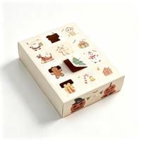 Calendrier de l'Avent de Noël : Boîte Surprise en Papier, Boîte Mystère à Compteur à Rebours, Cadeau pour Enfants, Emballage Cadeau pour Fête de Noël