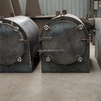 Fourneau de carbonisation horizontal sans fumée à prix d'usine, haute productivité, pour bûches de bois et bambou