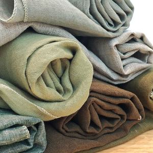En stock – Tissu en lin pur 100 % naturel, teint uni, écologique, style français, pour costumes et vêtements - Product Image 2