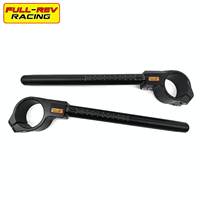 Guidon de moto FULL REV RACING réglable, bascule avant abaissée, guidon fendu à clipser pour Yamaha R3