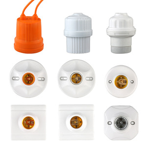 E27 ที่วางโคมไฟเซรามิกติดพื้นผิวเพดานฐานหลอดไฟ LED กันน้ำแบบเกลียว 111V 240V - Product Image 1