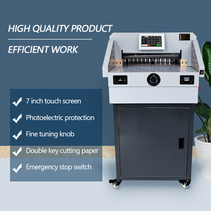 <span class=keywords><strong>4600E</strong></span> Elektrischer Programmierbarer Papierschneider mit Touchscreen Moderne Papierschneidemaschine - Product Image 3
