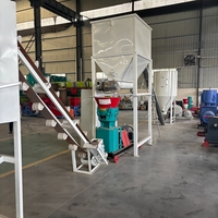 Ligne de production automatique de machines à granulés pour l'alimentation des animaux d'élevage et de volailles