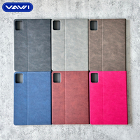 Étui pour tablette VAWI P063 à motif tissu tendance pour iPad 2/3/4 et iPad Pro 12.9/13, étui de protection pour tablette