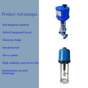 HTKVCB-16K-S כונן חשמלי קדימה אדים שסתום הרגולטור להתאמה אישית שסתום בקרת זרימת מים עם תמיכה oem - Product Image 6