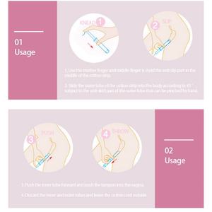 Aplicador de Perlas de Plástico para Higiene Femenina de Alta Calidad - Product Image 6