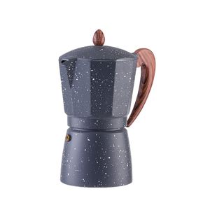 Pot à café à poignée en <span class=keywords><strong>grain</strong></span> de bois de style européen - Product Image 1