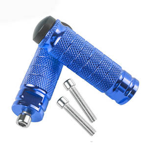 Reposapiés de Aluminio para Motocicleta, Pedales de Repuesto Coloridos con Tornillo M8, Ajustables, Piezas de Repuesto - Product Image 5