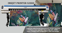 Impresora Digital de Inyección de Tinta de 70cm/1.3m/1.8m/2.5m/3.2m, Impresora Eco-Solvente para Pancartas, Vinilos, Adhesivos, Papel Tapiz