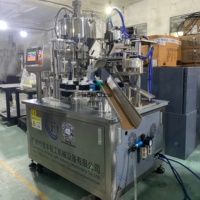 Machine de remplissage et de scellage automatique de tubes souples à écran tactile PLC pour lotion, gel, pommade, dentifrice, crème