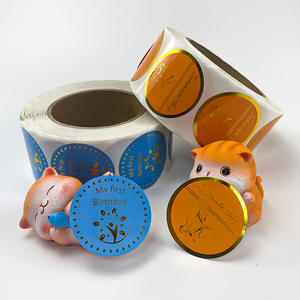 Op maat gemaakte kleverige stickers voor snoepdozen, etiketten voor voedselverpakkingen - Product Image 4