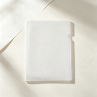 Porte-documents transparents A4 en plastique PP avec motifs et logos personnalisés imprimés de qualité pour le rangement des feuilles d'examen