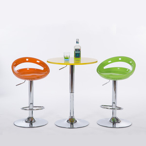 Tabouret <span class=keywords><strong>de</strong></span> <span class=keywords><strong>bar</strong></span> pivotant rouge, design moderne et élégant, en plastique, pour restaurant commercial, hauteur <span class=keywords><strong>de</strong></span> comptoir, stable et durable, à prix abordable (20 $) - Product Image 3