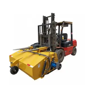 Road street sweeping machine hydraulic sweeper forklift road sweeper brushes for forklift