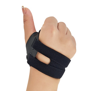 Attelle de soutien du <span class=keywords><strong>pouce</strong></span> CMC avec fermeture à lacets en nylon pour l'<span class=keywords><strong>arthrose</strong></span> - Utilisation sportive et en extérieur - Product Image 1