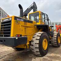 Heißer Verkauf: Gebrauchter Komatsu WA600 WA500 Radlader aus Japan, Importierter Komatsu WA500-6 50-Tonnen-Radlader zu Günstigen Preisen