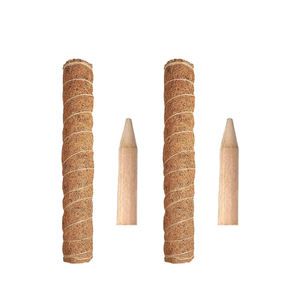 ร้อนขายพืชพลาสติกในร่ม Coir 40เซนติเมตรสนับสนุนตะไคร่น้ำเสาสำหรับพืช - Product Image 5