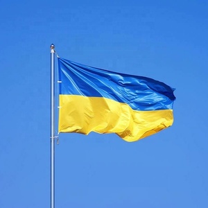 Wholesale 3x5ft Blue Yellow UKrainian Flag 100% Polyester Fast Delivery - Product Image 1