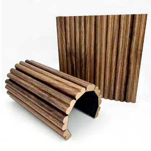 แผ่นอะคูสติกไม้ระแนงดีไซน์ทันสมัยพร้อมผิวเคลือบวีเนียร์เพื่อประสิทธิภาพสูงในสำนักงาน ห้องสตูดิโอทันสมัย และพื้นที่โรงแรม - Product Image 4