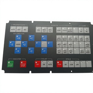 FANUC A98L-0001-0633 # Feuille de touches à membrane T – Remplacement du panneau d'opération CNC série 0-T - Product Image 5