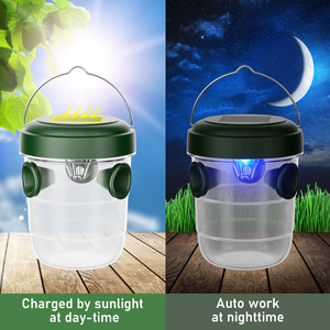 <span class=keywords><strong>2025</strong></span> năng lượng mặt trời Powered Silicone Bee bẫy có thể tháo rời côn trùng Catcher cho muỗi, ruồi giấm và Wasp - Product Image 2